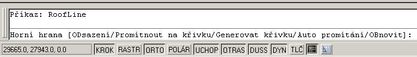 Obrázek 10-13: Příkazový řádek – Automatické promítání